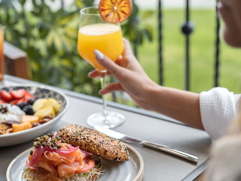 Breakfast at Cafe Lido