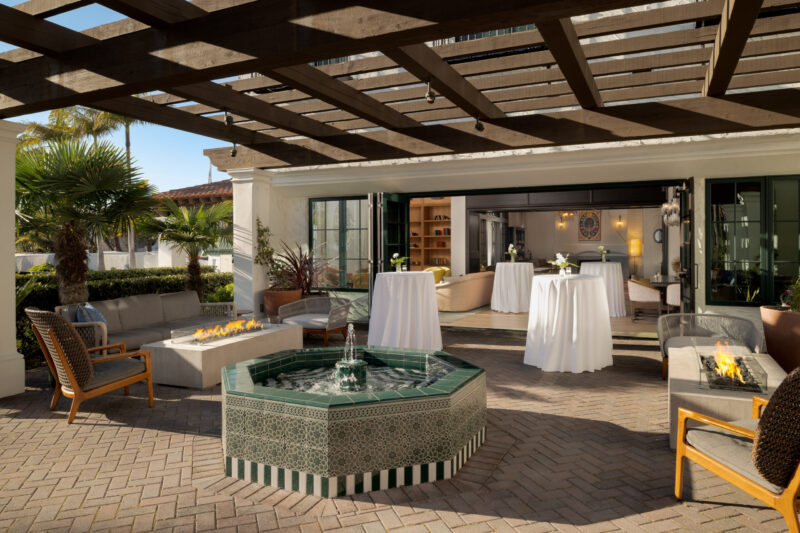 Outdoor terrace